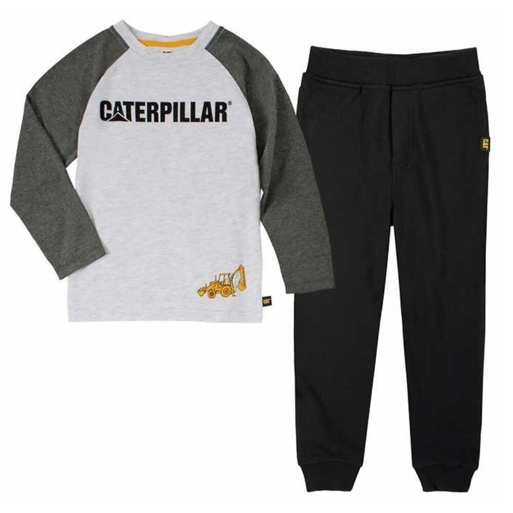 Caterpillar CAT Boys Shirt Jogger 2 piece Set Size 2T